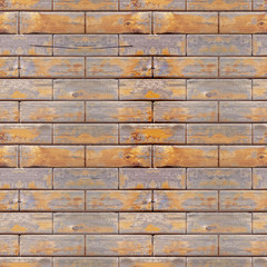 Seamless photo texture of wooden bricks setting
