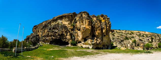 Ruins of Phrygians period in the city of Afyonkarahisar