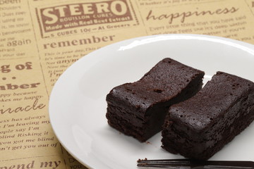 ガトーショコラ　チョコ