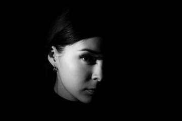 Woman face