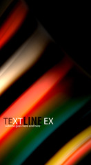 Blur color wave lines abstract background