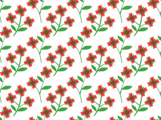 Flower seamless pattern