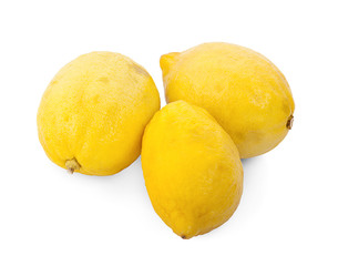 Lemon isolated on white background