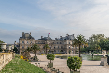Fototapeta na wymiar Luxembourg Palase in Paris, France