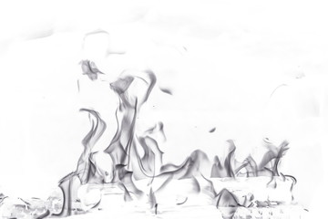 Fototapeta na wymiar Abstract fire on white background