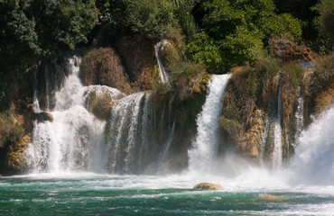 Waterfall Plitvice Croatia