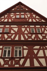 Typisch fränkisches Fachwerk (Marktheidenfeld. Markt 22)