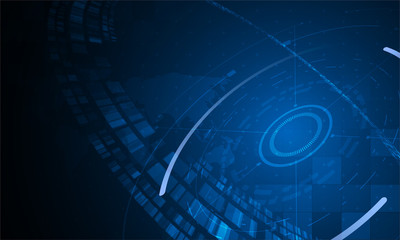 abstract global tech network connection innovative concept background