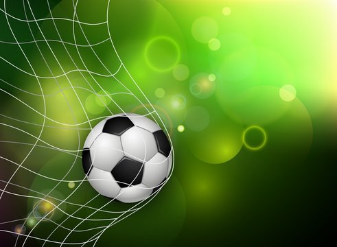 Soccer Ball in Goal