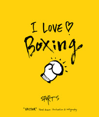 스포츠 포스터 / 손으로 그린 스포츠 그림