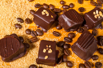 Assorted Chocolate truffle pralines