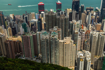 Obraz premium Hongkong city，china