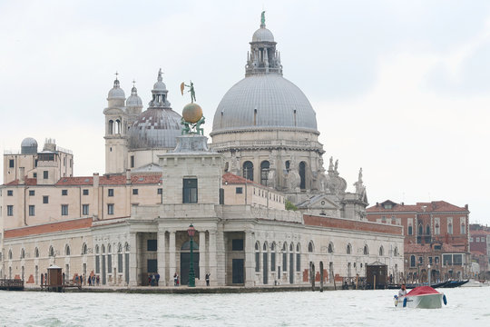 Santa Maria Della Salute And Punta Della Dogana