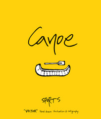 스포츠 포스터 / 손으로 그린 스포츠 그림