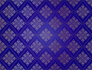 Seamless pattern for traditional kurta pajamas