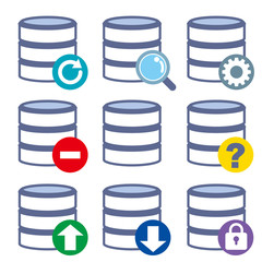 データベース・アイコンセット