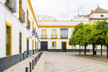 Naklejka premium Seville old town views, Spain