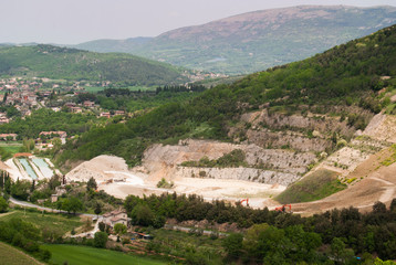 Obraz premium Limestone cave of Capocavallo