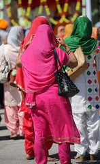 sikh people during religious celebration
