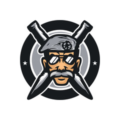 Cops vector mascot icon illustration
