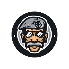 Cops vector mascot icon illustration
