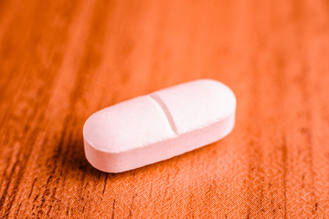 magnesium pill to improve the health of the bones of the body and cure diseases.