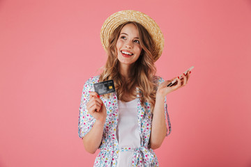 Portrait of a lovely young woman