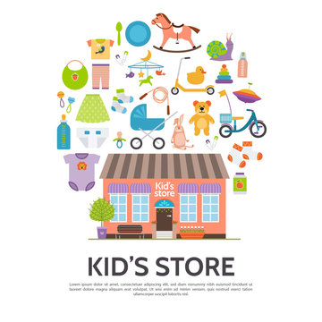 Flat Kids Store Concept