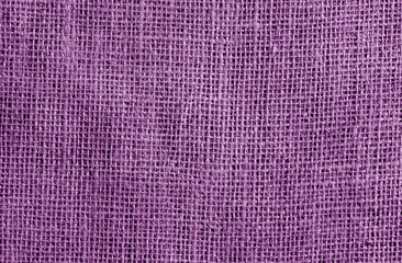 Cotton fabric texture in purple color.