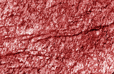 Old stone texture in red tone.