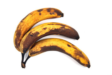 Überreife Bananen