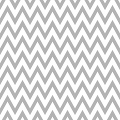 Vector seamless zigzag pattern - trendy design. Geometric striped background