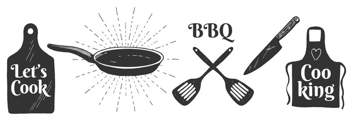 cooking icons set © istry