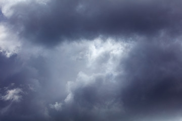 Clouds before the rain as a background