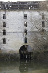 Naklejka premium moulin sur Cher