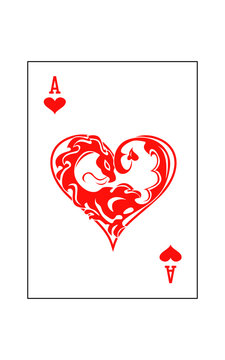 ace hearts dragon