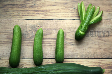 Frische Gurken