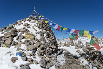 Mountain Himalata Summit in Nepal
