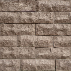 Seamless photo texture of brick setting