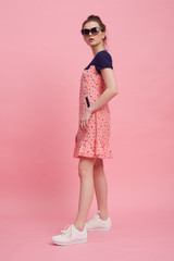 woman dress summer fashion