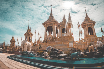 Royal Crematorium King Bhumibol, Bangkok Thailand