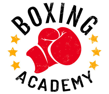Logo for boxing academy.