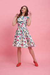 woman dress summer fashion