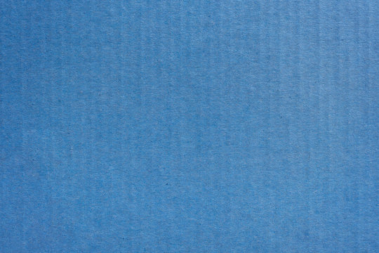 Close up kraft blue paper box texture and background.