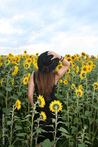 chica de campo