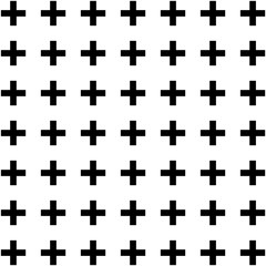 Crosses on background