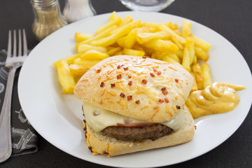 burger et frites