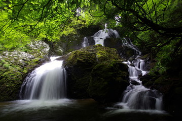 遅越の滝（Waterfall of Osogoe）