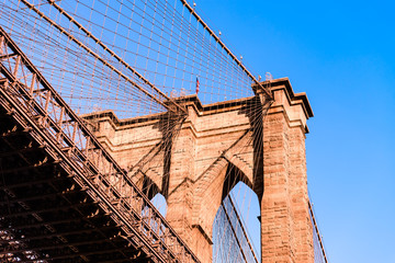 Fototapeta premium Brooklyn bridge New york city