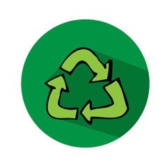 Recycle  sign icon